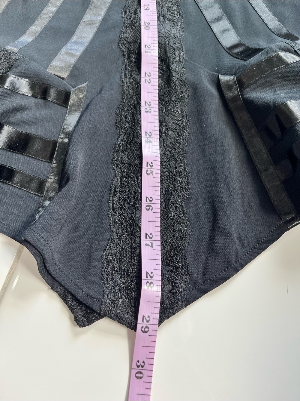 Express Black Asymmetrical Skirt - Picture 6 of 9